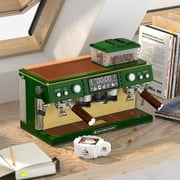 DEBGFS Building Block Set Micro Mini Blocks Coffee Machine Building Set With Creative Toys 928 Piece Mini Bricks Toy Holiday Christmas Birthday Gifts For Adults Kids，Two-position coffee machine