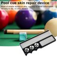 thumbnail image 1 of LJNYFDC Outil de Réparation de Queue en Alliage d'Aluminium Snooker Outil de Réparation de Queue de Piscine avec Design Professionnel en Alliage d'Aluminium pour Façonner le Griffage et le Brunissage, 1 of 5