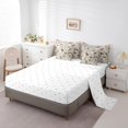 thumbnail image 3 of YST 7Pcs Mushroom Comforter Set with Sheets, Full Size, Boho Aesthetic Wild Animals Bedding Set, 3 of 5