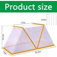 thumbnail image 3 of Sale Today Clearance! Foldable Plant Protection Hood Cover, PVC Frost Protection for Plants, Raised Bed Cover with Ground Nails, Garden Plant Protection Aid, 3 of 9