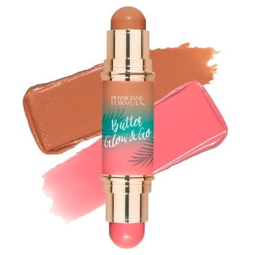 Physicians Formula Butter Glow & Go™ Stick multi-usage, Rose ensoleillé - 1 pièce