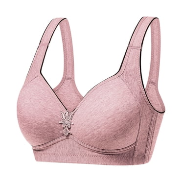 RKSTN Women's Bra Comfy Soft Full Coverage Underwire Bra WireFree Bras OnePiece Bra Everyday Underwear