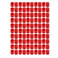 thumbnail image 1 of Unique Bargains 100pcs 15mm Intérieur Dia PVC Souple Vinyle Bouchon Protecteur de Vis Couvercle Rouge, 1 of 1