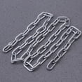 thumbnail image 2 of SHISUYAN 1 Meter 3MM Diameter Zinc Plated Coil Chain Utility Chain, 2 of 7