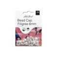 thumbnail image 1 of John Bead Bead Cap Filigree 6mm 120/Pkg-Silver 1401042, 1 of 2