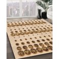 thumbnail image 3 of Ahgly Company Machine Washable Indoor Rectangle Transitional Deep Peach Orange Area Rugs, 5' x 8', 3 of 7