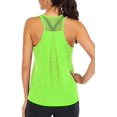 thumbnail image 1 of Débardeurs d'Entraînement pour Femmes Débardeurs pour Femmes en Forme en Vrac Racerback en Mesh Débardeurs de Course Musculaire Sans Dos, 1 of 2