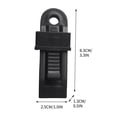 thumbnail image 1 of Rbaofujie Plastic Tent Clip Canopy Windproof Rope Fixing Clip Sunshade Clip Tarpaulin Rainproof Cloth Fixing Clip, 1 of 2