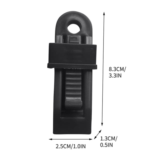 Rbaofujie Plastic Tent Clip Canopy Windproof Rope Fixing Clip Sunshade Clip Tarpaulin Rainproof Cloth Fixing Clip