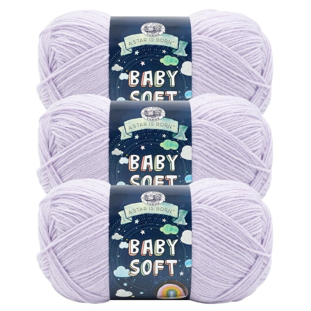 Lion Brand Baby Soft Yarn