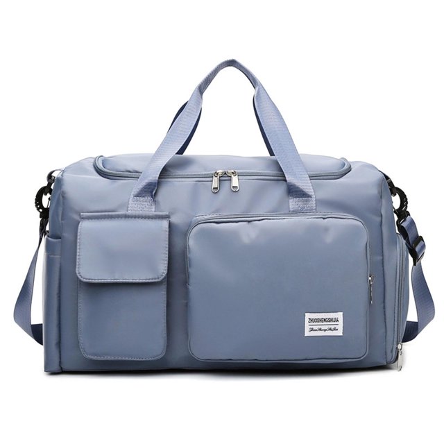 LSLJS Fashion Dry Wet Separation Large Capacity Portable Travel Bag Satchel Luggage Bag