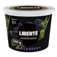 thumbnail image 1 of Liberté Méditerranée 9% Yogurt, Blackberry, 500g, 1 of 13