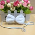 thumbnail image 3 of Bunny Rabbit Costume Set,Ears Headband Bow Ties Tail Set,Halloween Costume Assesories, Purple, 3 of 5