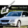 thumbnail image 2 of Unique Bargains Black Aluminum Alloy Triangle Shape Front Rear Bumper Trailer Ring Eye Towing Tow Hook Screw for Lexus IS IS250, 2 of 6