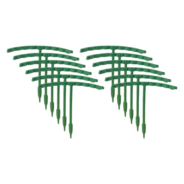 Climbing Plant Support Garden Trellis Flower Support Pole Tomato Cage Vegetable Rack Bonsai Tool Plant Climbing Frame White Painted Steel Core