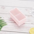 thumbnail image 3 of Silicone Freezer Tray With Lid Soup Freezer Container 2 Cup Extra Large Tray Makes 2 250ml Portions Cubes For Freezing Soup Stews Sauces. Silicone Ice Small Cubes Ice Tray Ice Container for Freezer, 3 of 3