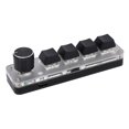 thumbnail image 4 of Clavier Mécanique à une Main, Mini Clavier Programmable Plug And Play pour Bureau pour Laboratoire, 4 of 8