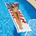 thumbnail image 2 of Swimline 90176 L 72" Inflatable American Flag Pool Lounger Red, White, Blue, 2 of 5