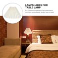 thumbnail image 2 of MasteelfCA Small Lamp Shade Pleated Household Lamp Shade Desk Lamp Lampshade Accessory, 2 of 8