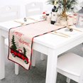 thumbnail image 4 of kurtrusly Napperon de Table de Noël pour Voiture Xmas Tree, Chemin de Table, Décoration de Noël, 4 of 7