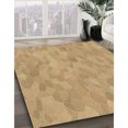 thumbnail image 3 of Ahgly Company Tapis d'Intérieur Lavables en Machine Rectangle Transitionnel Jaune Orange, 2' x 4', 3 of 7