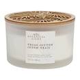 thumbnail image 1 of Botanical Light 16.4OZ Fresh Cotton Soy Wax Blended Scented Candle,3 cotton wick, 1 of 5