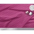 thumbnail image 3 of Soimoi Rayon Fabric Dot & Fleur De Lis Damask Decor Fabric Printed Yard 56 Inch Wide, 3 of 3