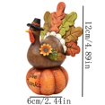 thumbnail image 3 of AMERTEER Ornements en Résine d'Automne Décorations d'Automne Décorations des Fêtes Décorations de Bureau pour Table, 3 of 6