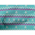 thumbnail image 4 of oneOone Cotton Cambric Fabric Chevron Ikat Fabric Prints By Yard 56 Inch Wide, 4 of 4