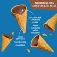 thumbnail image 3 of DRUMSTICK Bites, Decadent Milk Chocolatey Mini Wafer Cone Bites, For Snacks, 3 of 7