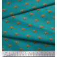 thumbnail image 2 of Soimoi Rayon Crepe Fabric Elephant Face Animal Print Fabric by Yard 46 Inch Wide, 2 of 3