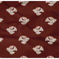 thumbnail image 4 of oneOone Organic Cotton Poplin Twill Fabric Dot & Bird Block Decor Fabric Printed BTY 42 Inch Wide, 4 of 4