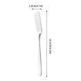 thumbnail image 2 of Wzzjkit Kitchen Gadgets Titanium Plated Stainless Steel Cream Knife Spatula Oil Scraper Cheese Knife Kitchen Accessories, 2 of 2