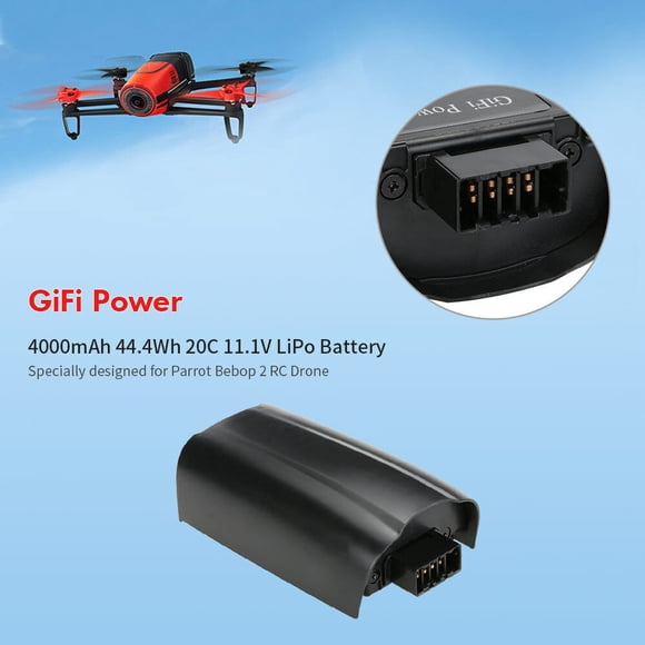 SIfdSeng Christmas Toys Bulk 4000Mah 11.1V High Capacity Rechargeable Battery Pack for Parrot Bebop 2 Christmas Toys for Kids Bulk Little Girl Toys