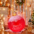 thumbnail image 1 of Party Decorations 60CM Outdoor Christmas Inflatable Decorated Ball Giant Christmas Inflatable Ball Christmas Tree Decorations With Lamp Home Decor Living Room on Clearance, 1 of 5
