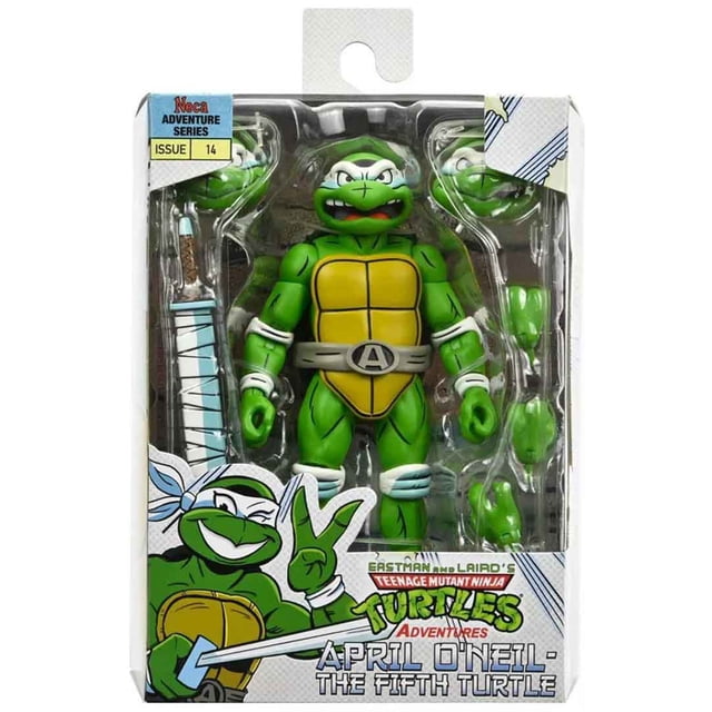 Teenage Mutant Ninja Turtles Archie Comics 6 Inch Action Figure - April as the 5th Turtle