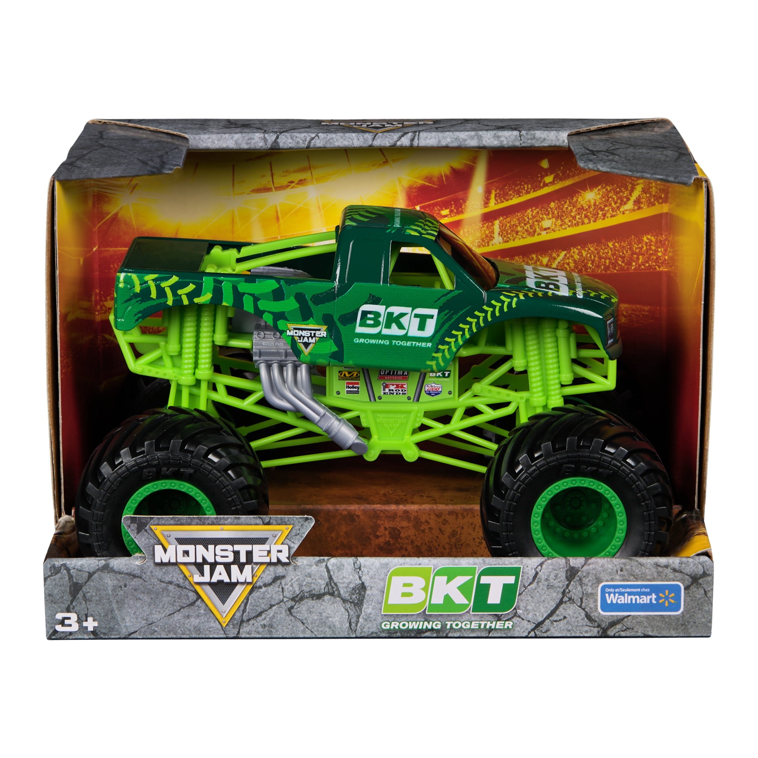 Monster Jam, Official BKT Monster Truck Vehicle in 1:24 Scale