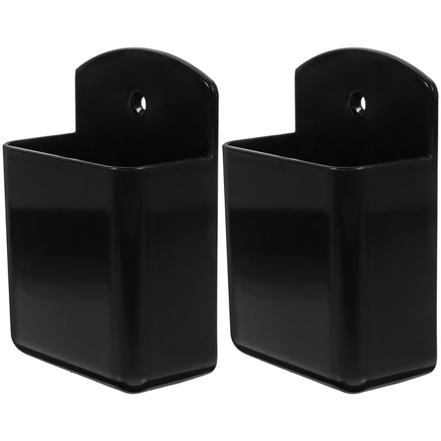 KAKOWELY 2pcs Remote Control Holder Wall Mount Remote Controller Holder Remote Holder Wall Organizer,3.94"X2.52"X1.22"