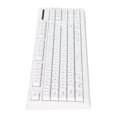 thumbnail image 3 of RGB Mechanical Keyboard, Power Saving Mode 1800MAh Battery  Gaming Keyboard RGB Lighting Effects 87 Keys  for PC White,Black, 3 of 8