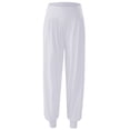 thumbnail image 5 of Dealovy Yoga Pants Womens High Waisted Belly Control Workout Running Sweatpants Solid Color Jogger Trousers, 5 of 5