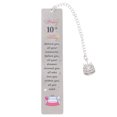 thumbnail image 1 of serony Stainless Steel Bookmarks Elegant And Delicate Gift For Book Lovers And Students Birthday Gift 10 years, 1 of 6
