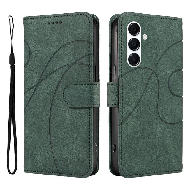 Flip Case For FOXDOCK Samsung Galaxy A16 5G Card Slots and Kickstand Function Skin Feel Leather