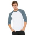 thumbnail image 1 of Bella + Canvas T-Shirt de Baseball Unisexe à Manches 3/4, 1 of 1