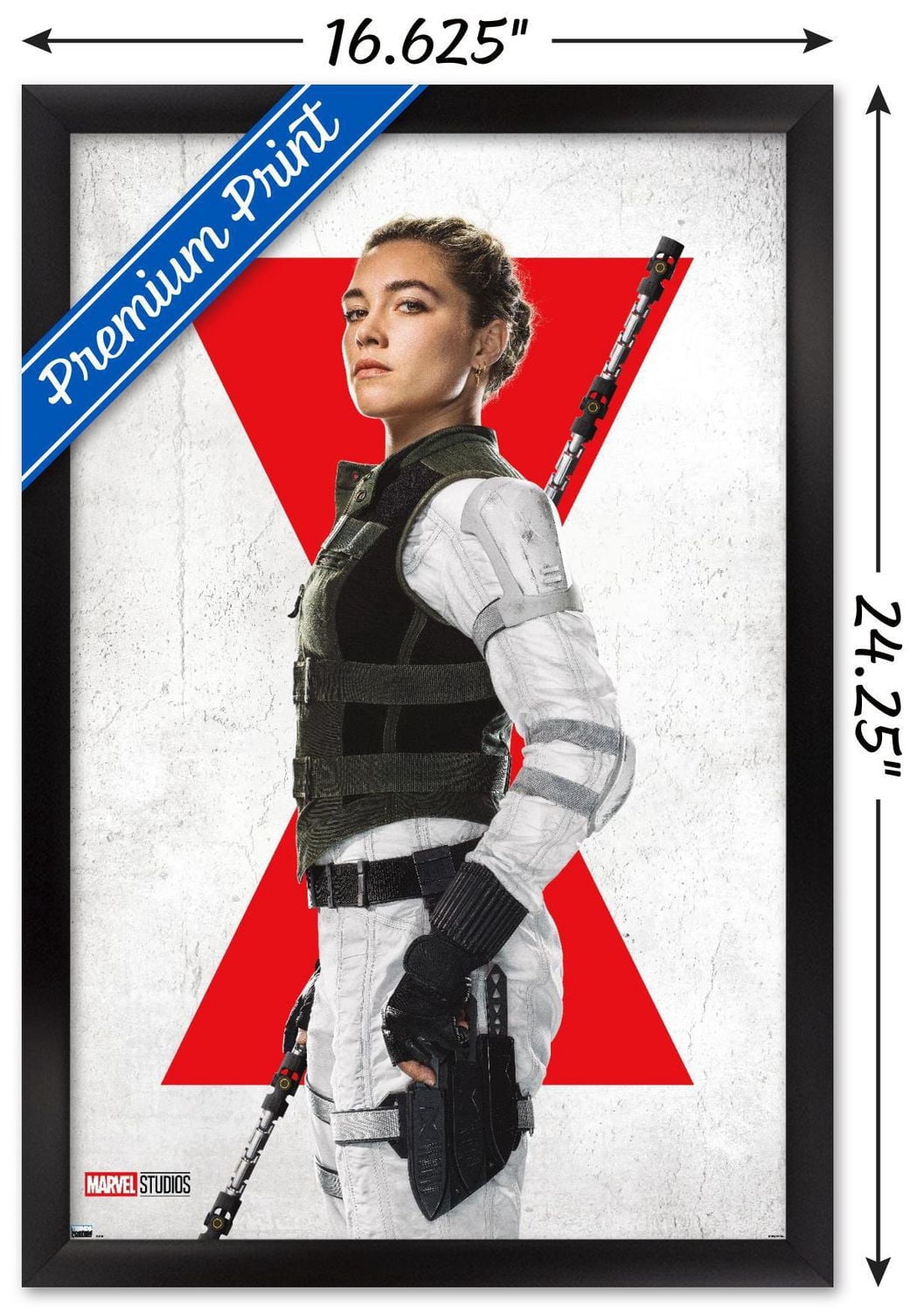 Marvel Black Widow - Yelena One Sheet Wall Poster with Magnetic Frame