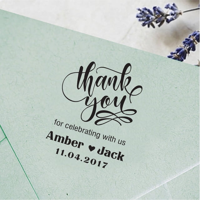 Personalized Self Inking Wedding Invites Stamp Custom Family Address Rubber Stamp Proposal Idea Gift
