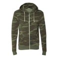 thumbnail image 1 of Rocky Eco-Fleece Full-Zip Hooded Sweatshirt, S, Camo, 1 of 4