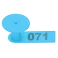 thumbnail image 3 of Ear Tag Label, Frost-resistant Numbered Ear Tag, Cold-resistant Livestock Accessory For Sheep Breeding Stocks Livestock Meat Quarantine Blue, 3 of 8