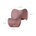 thumbnail image 3 of TopLLC Lumbar Pillows Headrest Pillow Lumbar Support Pillows For Office Chair Ergonomic Memory Foam Back Pillows For Car Back Support For Office Chair Car Bed, 3 of 9
