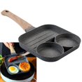 thumbnail image 3 of Egg Frying Pan Non Stick Burger Bacon Sausage Hamburg Cooker Pan Kitchen, 3 of 9