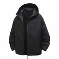 thumbnail image 1 of Yuyuzo Womens Rain Jacket Waterproof Lightweight Windbreaker Jacket Plus Size Raincoat with Pockets, 1 of 7
